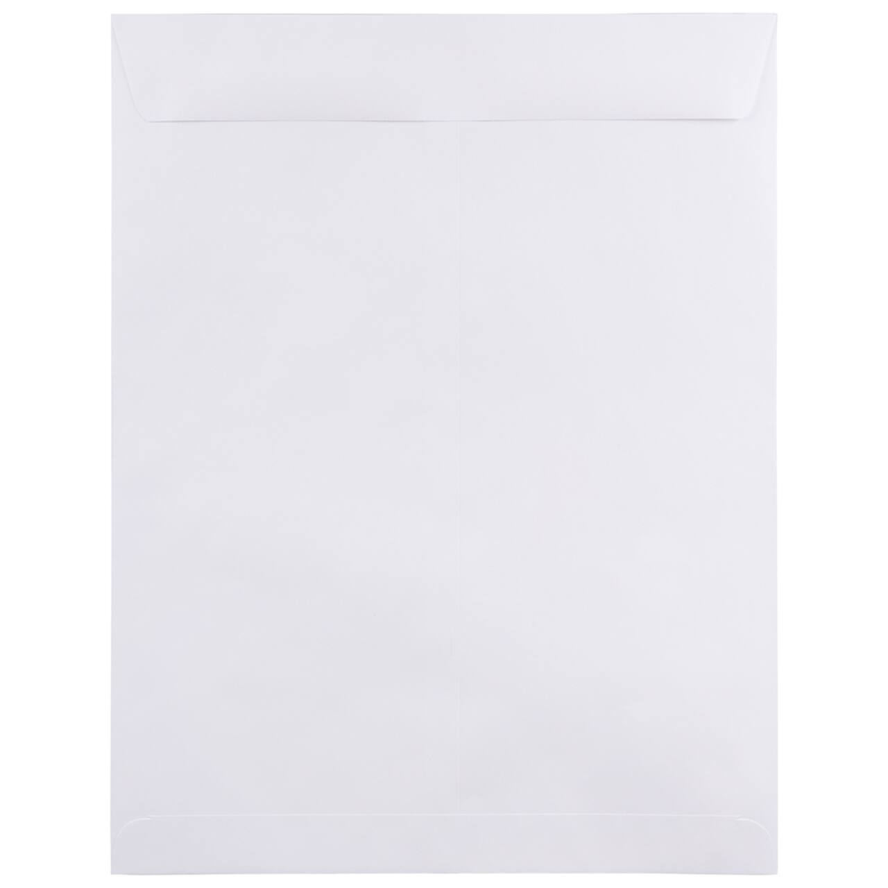 JAM Paper 12" x 15.5" White Open End Catalog Commercial Envelopes